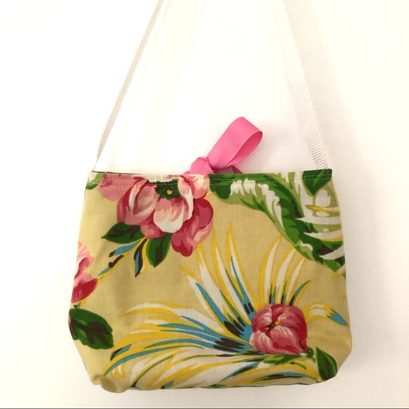 Colorful Floral Print y2k Shoulder Bag Purse - Picture 3 of 5
